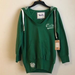 Green hoodie Boston Celtics new with tags
